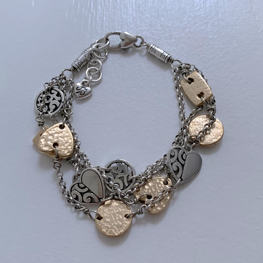 Brighton two tone silver and gold bracelet